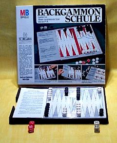 Backgammon Schule-Foto
